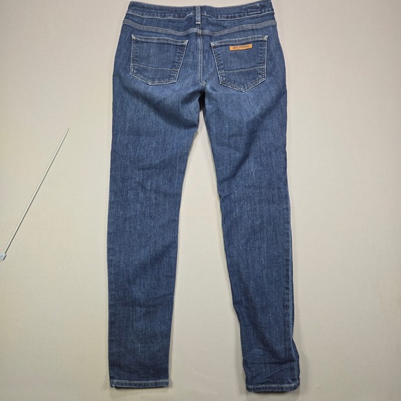 True Religion Women's‎ Stella Skinny Jeans Blue Wash Size 29 Made in USA - Picture 2 of 12
